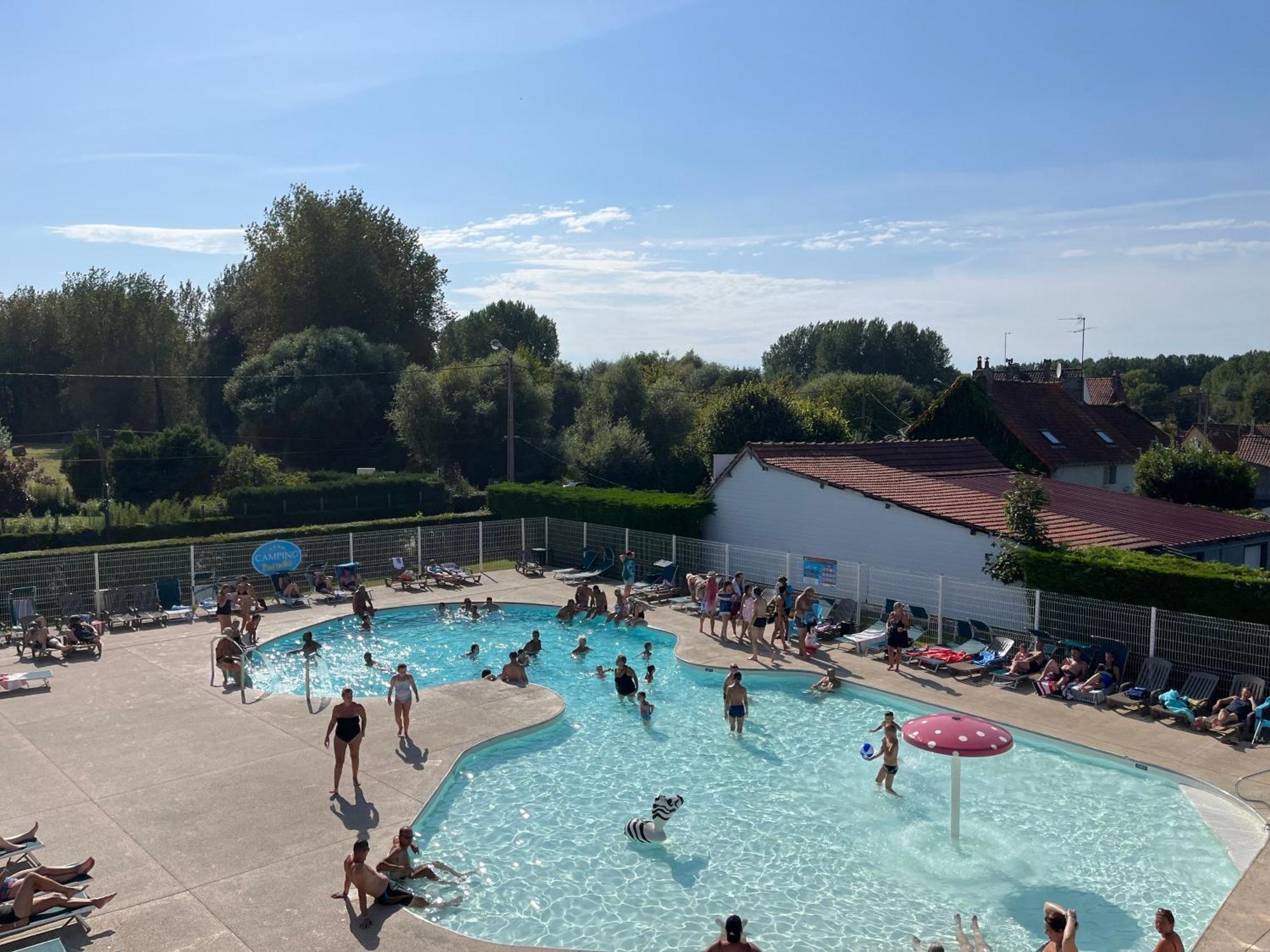 Camping Paradis Le Royon Fort-Mahon-Plage Kültér fotó